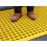 Fiberglass grating