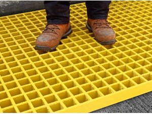 Fiberglass grating